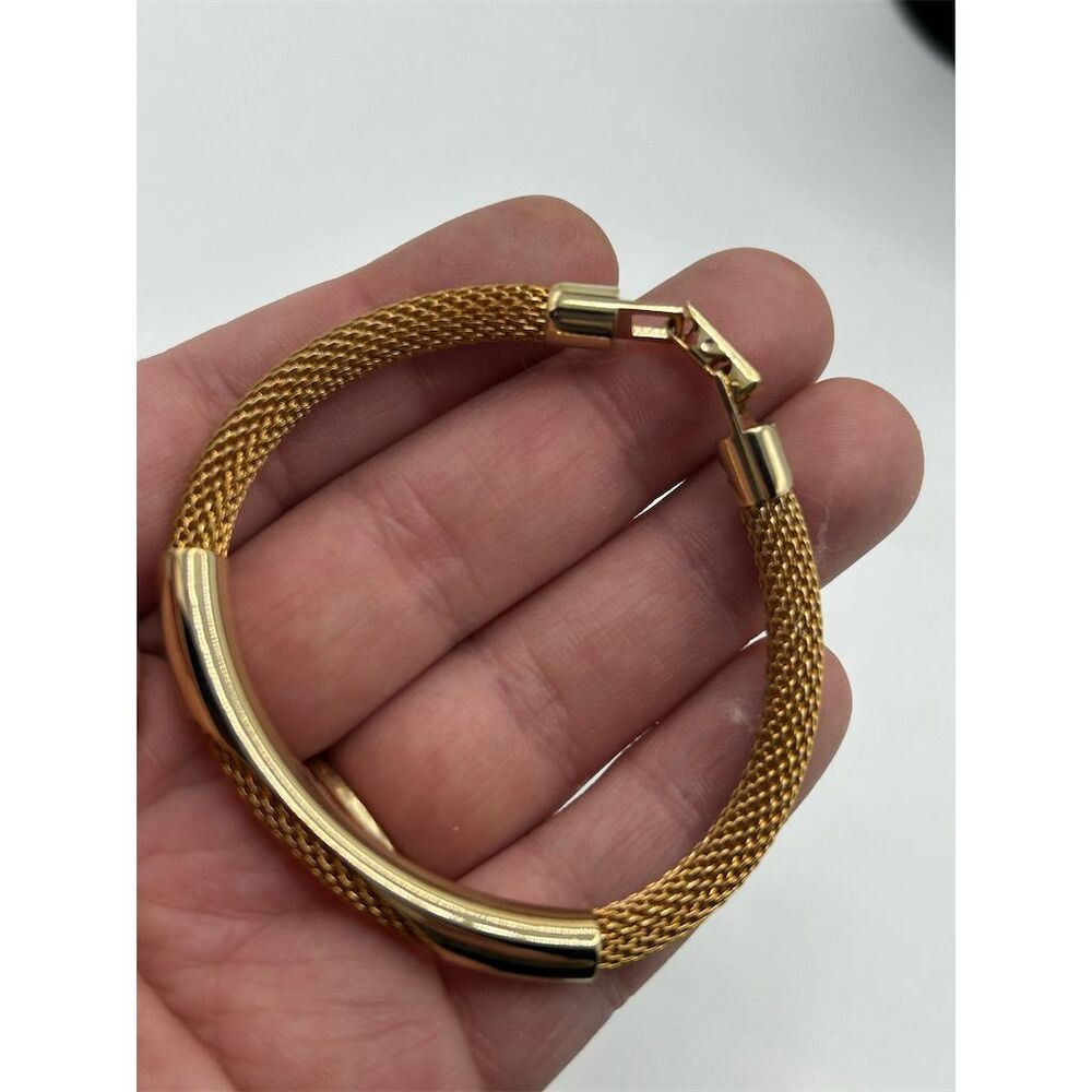 Vintage Avon Gold Tone Chain Bracelet Original Jewelry - Picture 3 of 4